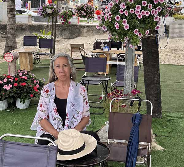 Elaine Pentaleri, poet and editor.